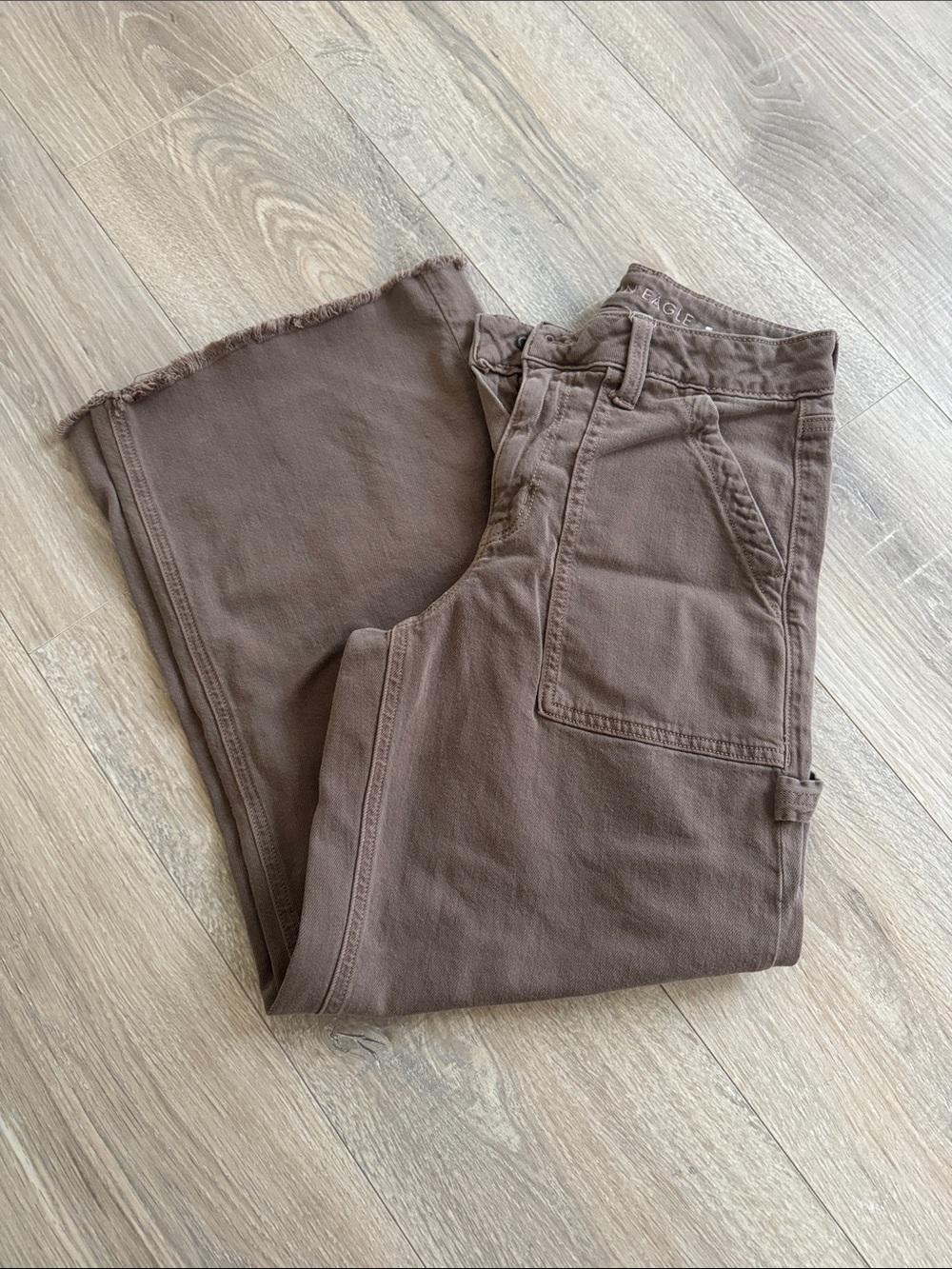 American Eagle Outfitters Brown Cargo Pants